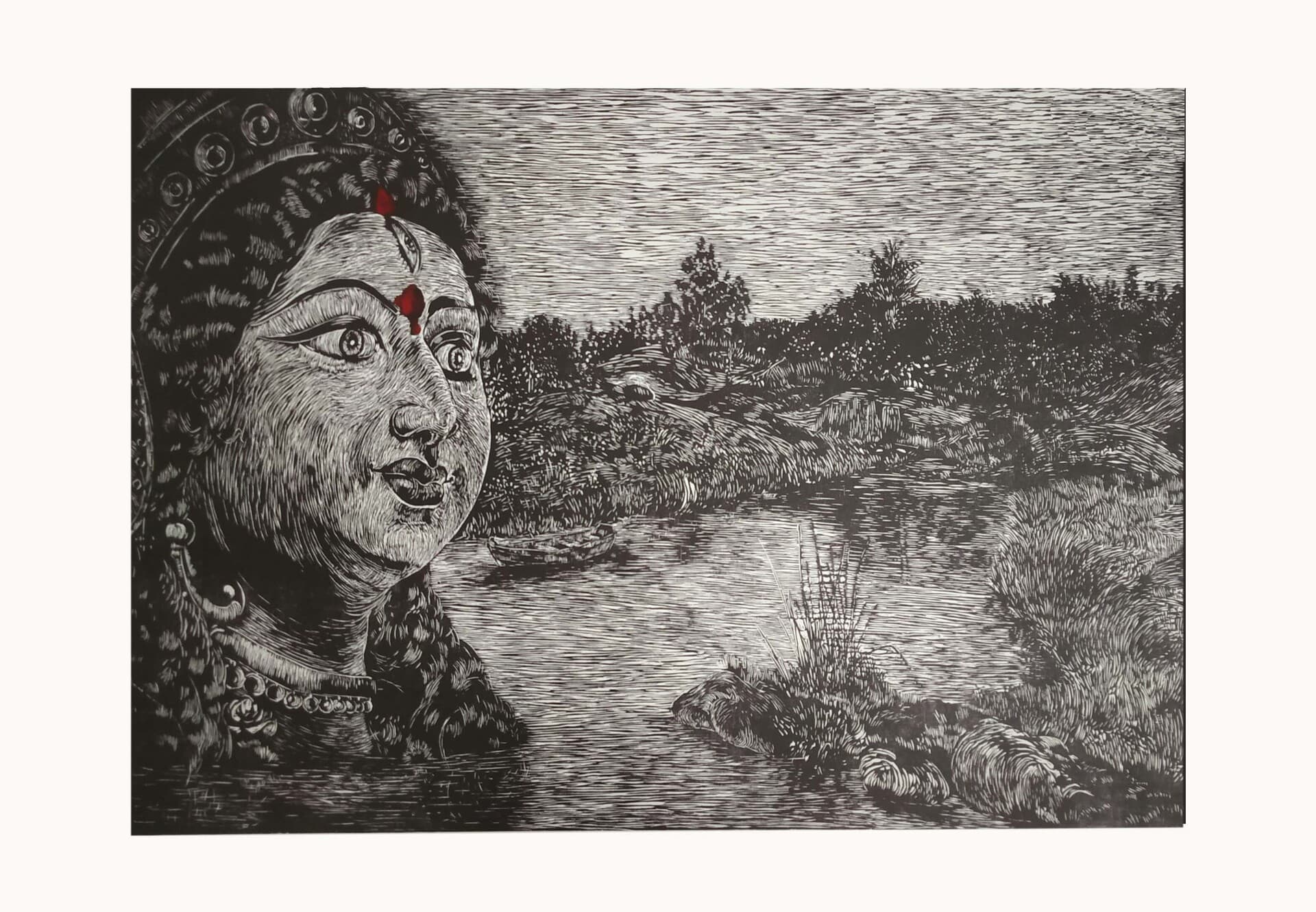 Divine Presence by the River